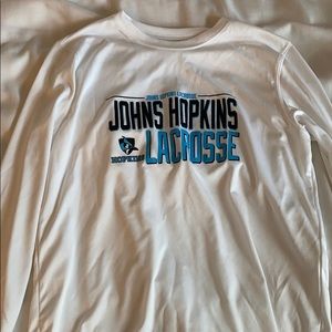 john hopkins lacrosse long sleeve